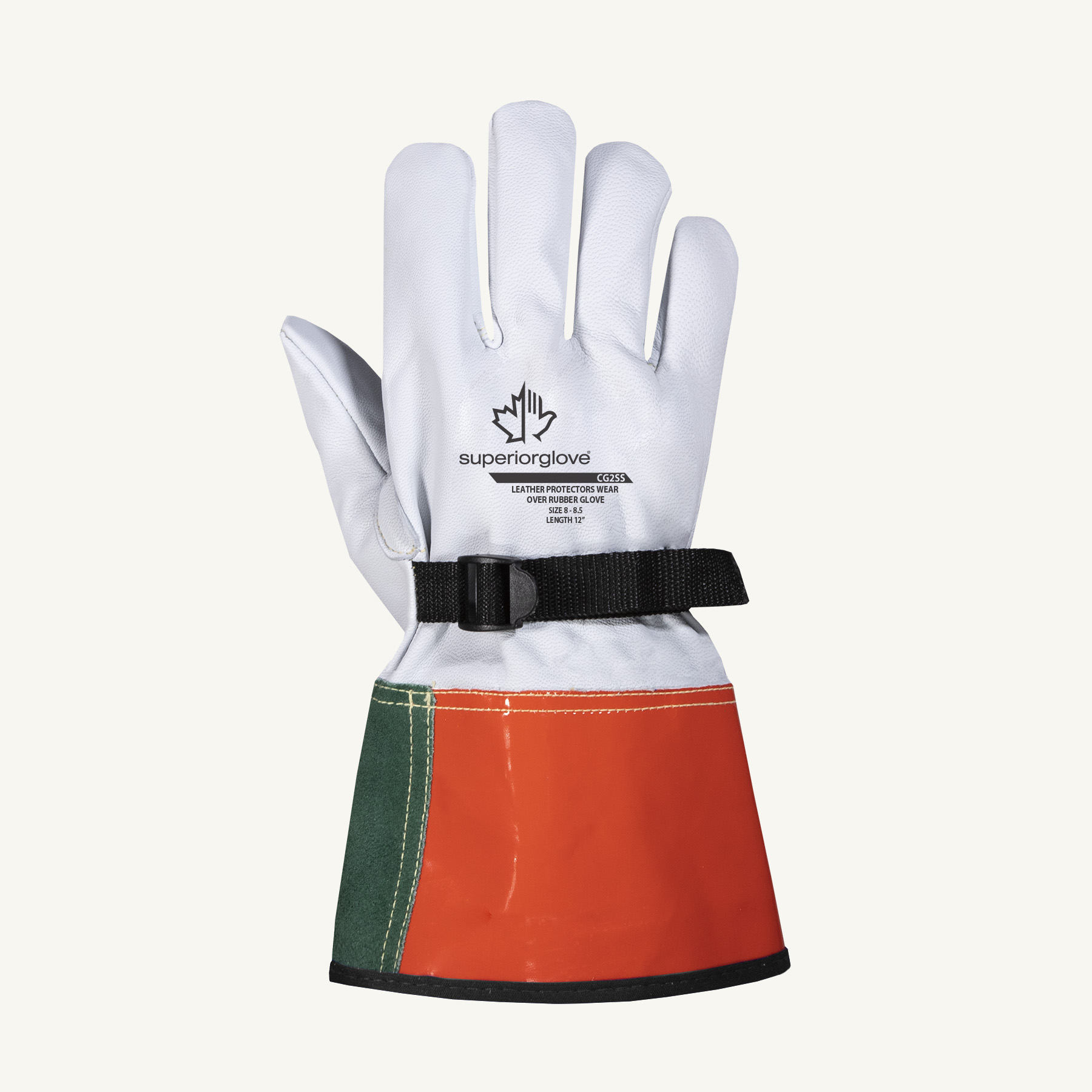 Superior Glove® Endura® CG2SS Leather Cover Gloves, Class 2